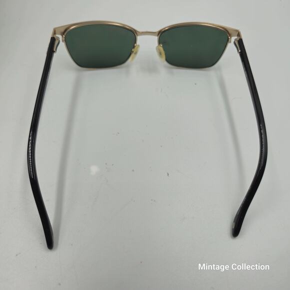 BULOVA NARITA BLACK GOLD 53-16 140 SUNGLASSES EYEGLASSES FULL FRAME WITH CASE main image 7